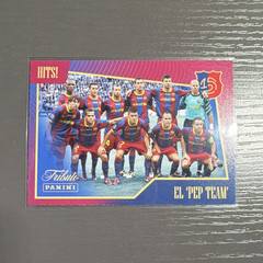 Panini Tributo FC Barcelona 2024 HITS! EL ‘PEP TEAM’ Messi Villa Pedro #58