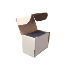 1 BCW Toploaders Cards Storage Box 5″ Hold 75 Semi Rigid Holders Sport / Gaming