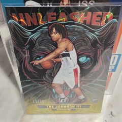 Panini 2025-26 Donruss Tre Johnson III Washington Wizards Unleashed #8 RC 11/75