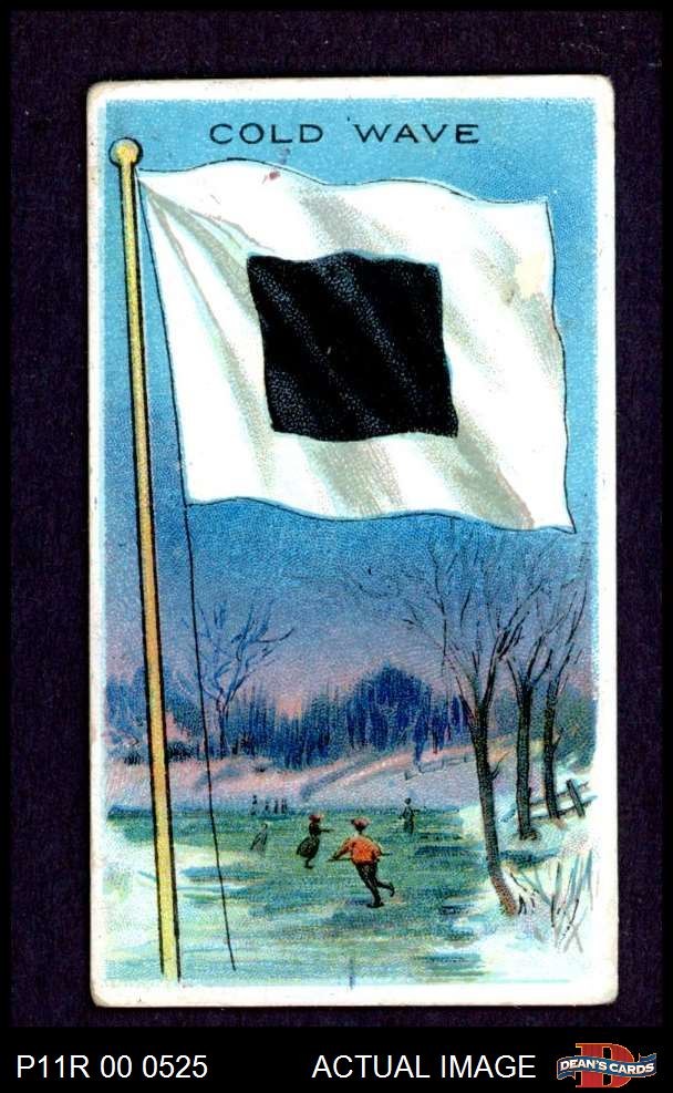 1911 Flags of All Nations T59 Cold Wave 2 — GOOD