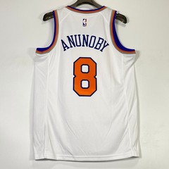 OG Anunoby #8 Jersey, White, Crew Neck, Men’s Sizes S-2XL