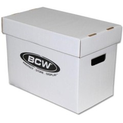 10 BCW Magazine / Comic Storage Boxes Bundle Top Quality Cardboard Time Storage