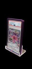 PSA ACRYLIC DISPLAY STAND WITH LOGO FOR GRADED SLAB W/ RUBBER PADS