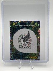 2026 Panini FIFA World Cup Mexico Team Crest Hologram Sticker MEX 1