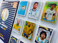 COPA AMERICA ARGENTINA / COLOMBIA 2021 PANINI — ALBUM + FULL SET 369/369 MESSI