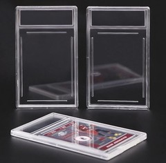 Empty Graded Card Holder PSA Style Slab Protector Case — 3 Pack