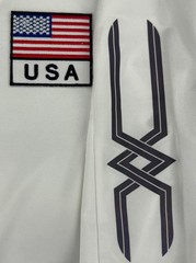BLANK Mizuno Mens USA Volleyball National Olympic Team Issued Indoor Game Jersey