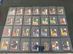 2026 Panini World Cup BLUE CRUMPLE Parallel Stickers — Choose Stickers