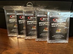 BCW Magnetic Card Holder 130pt Point with UV Protection — Lot of 5 holders