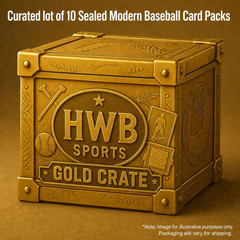 10 Sealed Modern Baseball Card Packs — Curated Gold Lot
