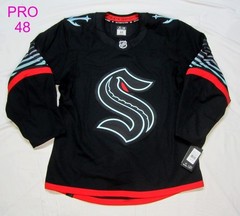 NO TARIFFS size 48 Seattle Kraken Fanatics Authentic Pro NHL Jersey Alternate