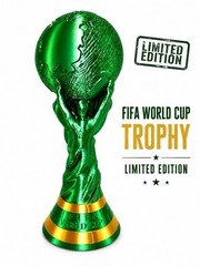 Green FIFA World Cup Trophy Replica 14.5” Limited Edition 3D Printed PLA Tiktok