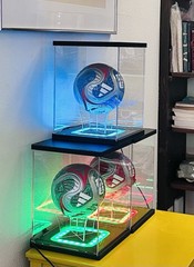 Trionda Mystery Mini World Cup Balls.USA, Mexico, Canada 3 ball set w/ LED cases