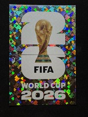 Panini FIFA World Cup 2026 FWC1 FWC2 Official Logo Holo Foil Sticker Lot Rare