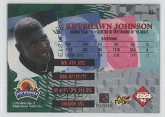 1996 Advantage Video Shop at Home Buyer Incentive Keyshawn Johnson Rookie RC 0k0