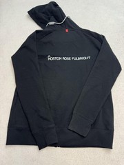 Team McLaren Hoodie Jacket Mens Large Black Formula 1 Racing Full Zip