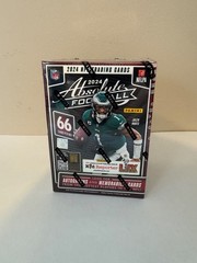 2024 Absolute Football Blaster Box Green Parallels KABOOMS & EXPLOSIVES