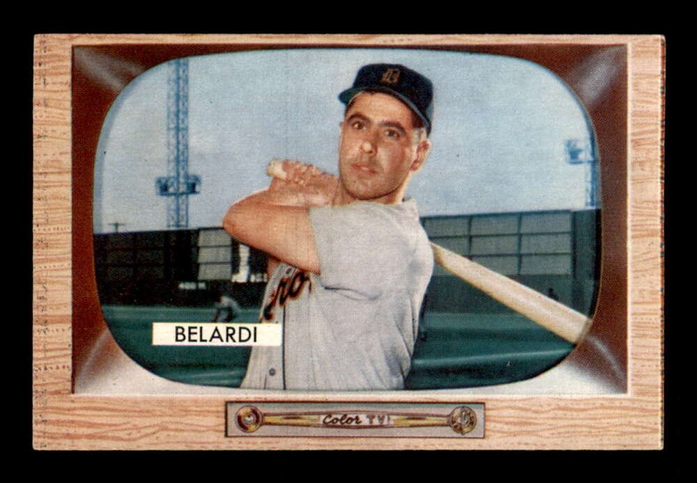 1955 Bowman #36 Wayne Belardi RC EXMT+ X2700346