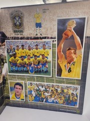 PANINI BRASIL DE TODAS AS COPAS 1919 2014 -BRAZIL WORLD CUP COMPLETE SET — PELE