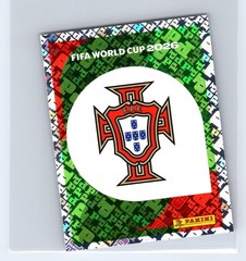 2026 Panini FIFA World Cup Stickers #POR1 Emblem FOIL Portugal Badge