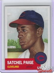 TOPPS BASEBALL MLB LIVING SET CARD Cleveland — Satchel Paige — Card 700