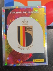 2026 Panini FIFA World Cup Sticker Belgium Team Logo #BEL 1 -US Edition