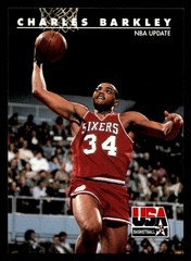 Charles Barkley 1992 SkyBox USA #1 USA