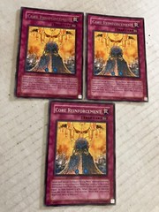 3 core reinforcement unlimited edition rare yu-gi-oh gaming cards cscan