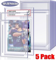 5Pcs Empty Graded Card Holder PSA Style Slab for Trading Cards Protector Case US