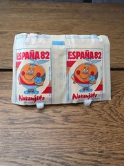 1982 Reyauca Naranjito World Cup Spain España ´82 Soccer Sticker Pack Venezuelan