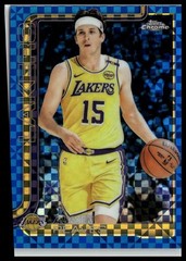 2025-26 Topps Chrome #126 Austin Reaves Blue X-Fractor