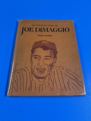1950 The Thrilling Story of JOE DIMAGGIO (Hardcover 1st Printing) ~ YANKEES-HOF