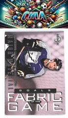 1997-98 Donruss Limited #48 Daymond Langkow Fabric of the Game #/1000