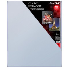 Ultra Pro Toploader — 16×20 (10 per pack) Keeps photos, magazines
