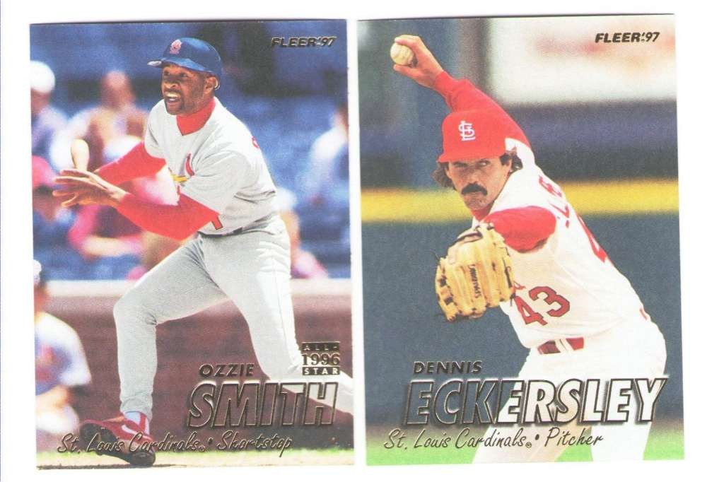 1997 Fleer (1-500) — ST LOUIS CARDINALS Team Set