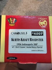 carousel 1 Kurtis kraft roadster 1956 Indy 500 limited Edition — Pat O’Connor