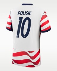 Nike USMNT 2026 Pulisic #10 Home AUTHENTIC MATCH Jersey — (Sizes: M, L, XL)