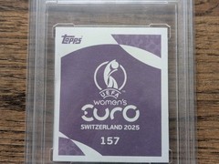 Aitana Bonmati — Topps UEFA Women’s Euro 2025 Foil Sticker (157) — Graded MGC 9