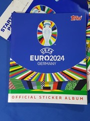 Topps Euro 2024 Germany Empty Album + 686 Stickers + Starter Pack Tin NO GOLD SP