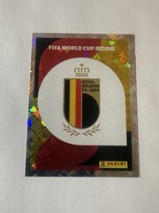 ⚽️ 2026 Panini FIFA World Cup Sticker BEL1 BELGIUM 🇧🇪 🔥👀 Holofoil Quick Ship