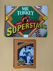 U Pick 1992 Mr. Turkey — Regular and Oversized promo — tough oddball food issue