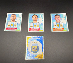 Panini FIFA World Cup 2026 Argentina Sticker Lot 4 AFA Hologram ARG 1/5/6/8