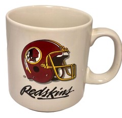 NFL Washington Redskins Helmet Mug Collectible 10 oz Souvenir Papel