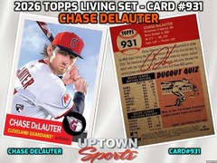 Chase DeLauter — 2026 Topps Living Set — Card 931 — Presale