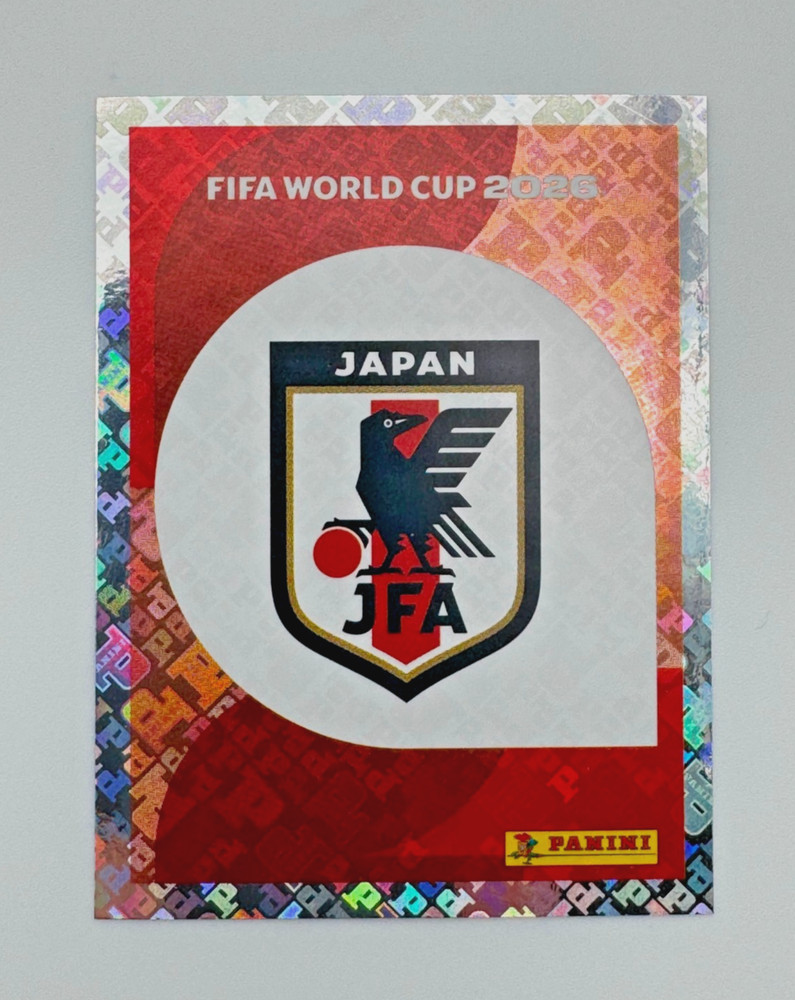 2026 100% Authentic Panini FIFA World Cup Japan Stickers Pick Team Logo Players
