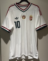 Hungary Szoboszlai #10 Adidas 2026 Away Soccer Football Jersey Shirt Large Lge