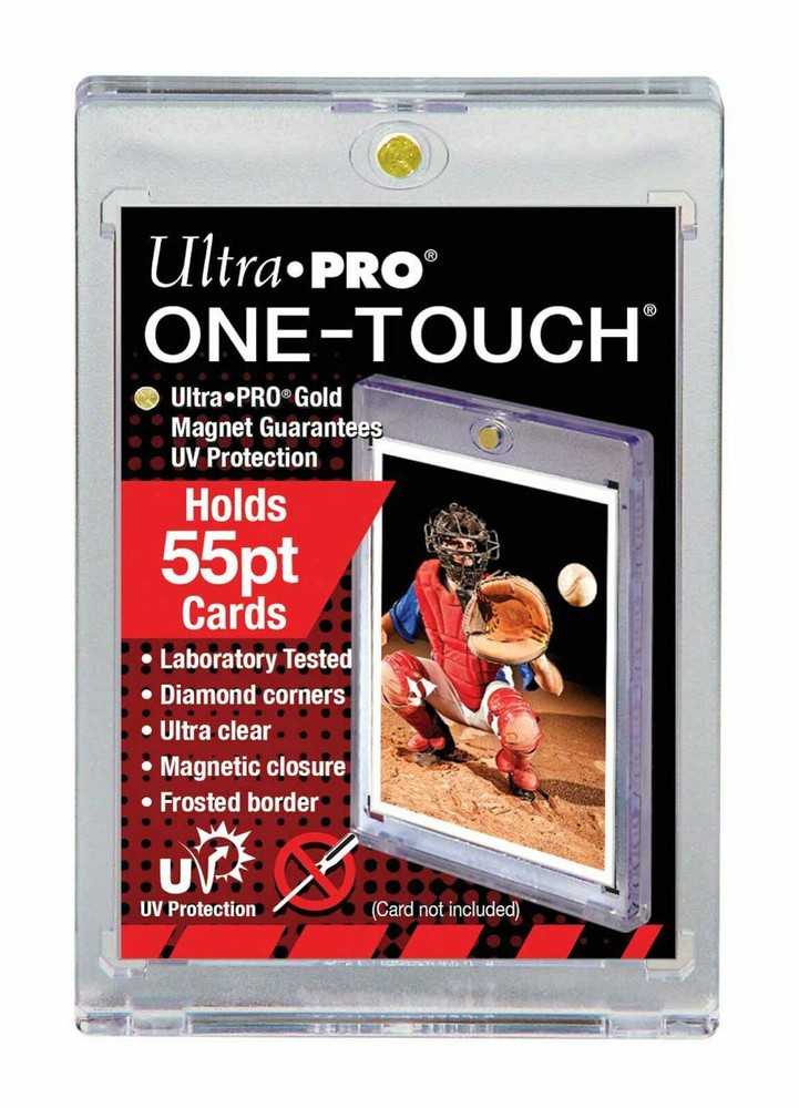 NEW Ultra Pro One-Touch Magnetic 55pt Trading Card Holder 81909-UV ccg mtg