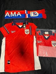 Panama National Team Soccer/Football Jersey Red White Blue