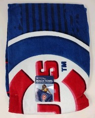 Chicago Cubs Baseball Beach Swim Pool Towel 30X60 Inch McArthur 100% Cotton