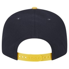 Men’s New Era Navy/Gold West Virginia Mountaineers Two-Tone 9FIFTY Snapback Hat